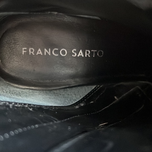 Franco Sarto Black Ankle Boots Booties 8.5 - Picture 9 of 15